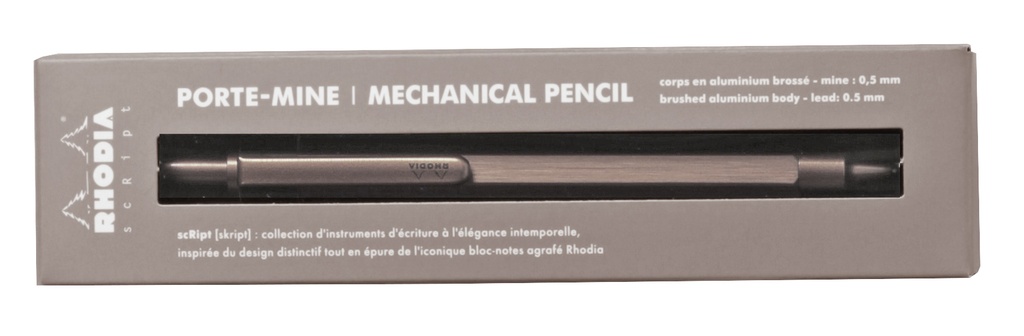 Rhodia scRipt portemine BOIS DE ROS